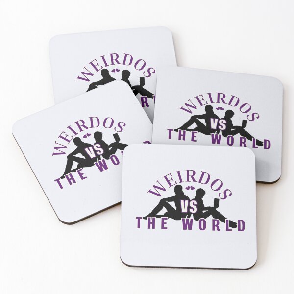 Item preview, Weirdos vs The World — Design Couple Geek & Gamer designed and sold by Love&Geek.