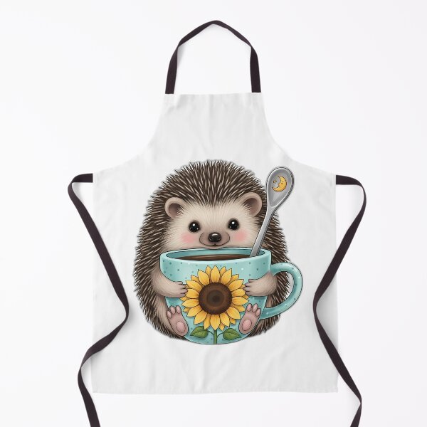 Item preview, Hedgehog Sunflower Mug designed and sold by pumsquare.