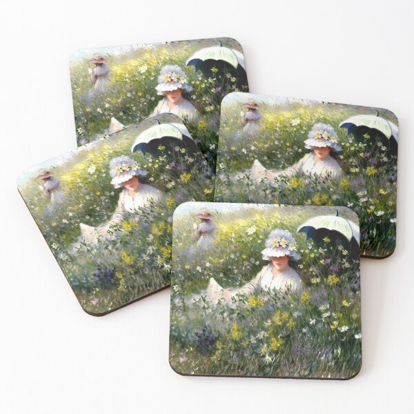 Item preview, In the Meadow: A Sunlit Expanse of Wild Grasses designed and sold by artdesignsnow.
