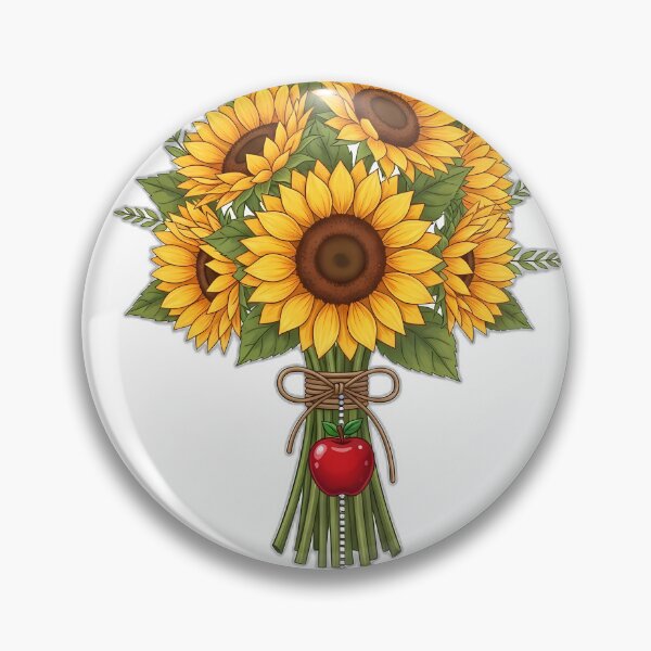Item preview, Sunflower Apple Charm Bouquet designed and sold by pumsquare.
