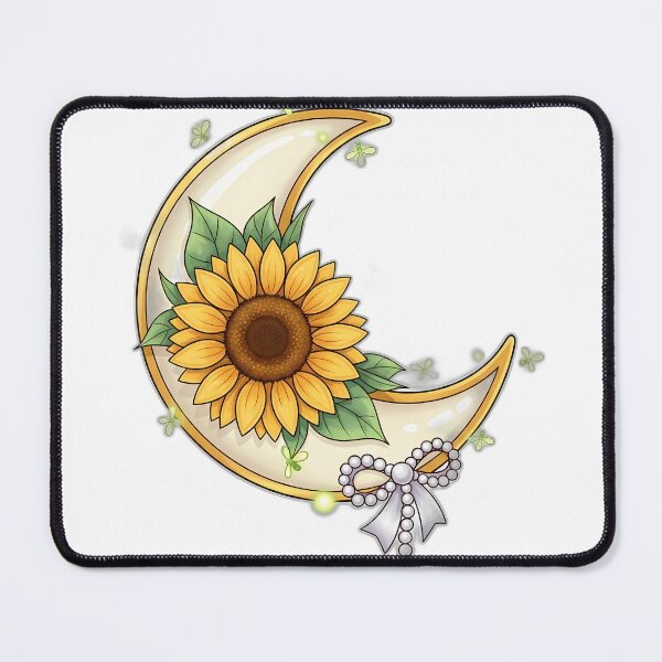 Item preview, Sunflower Crescent Cameo designed and sold by pumsquare.