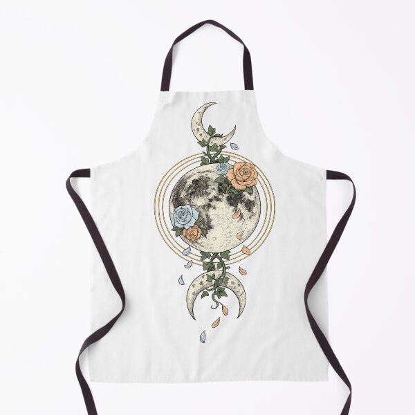 Item preview, Moon Phase Rose Floral Celestial Design designed and sold by VibeMax.