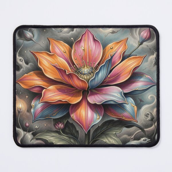 Item preview, Mystic Fantasy Flower with Radiant Colors and Dreamlike Light in a Magical Atmosphere designed and sold by FotoworldEdel.