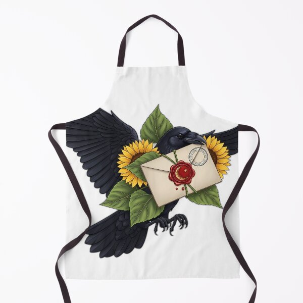 Item preview, Raven Sunflower Letter designed and sold by pumsquare.