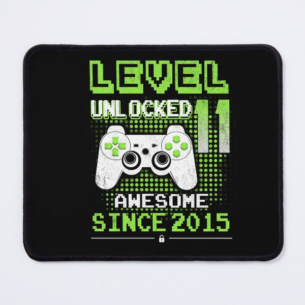 Item preview, Level 11 Unlocked Awesome Since 2015 11th Birthday Boy Gamer Funny Gaming Gift designed and sold by FernaRoje.