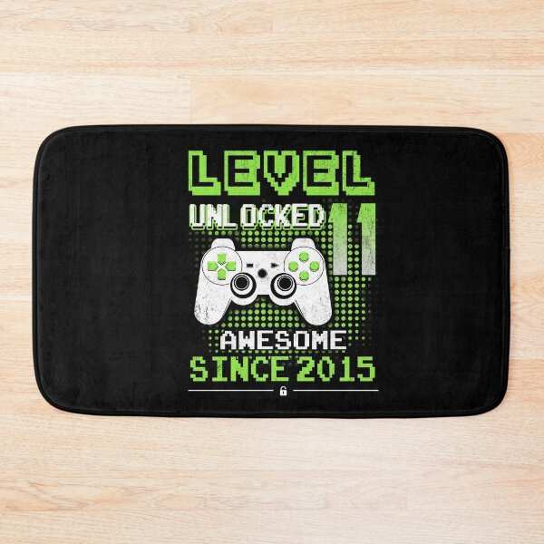Item preview, Level 11 Unlocked Awesome Since 2015 11th Birthday Boy Gamer Funny Gaming Gift designed and sold by FernaRoje.