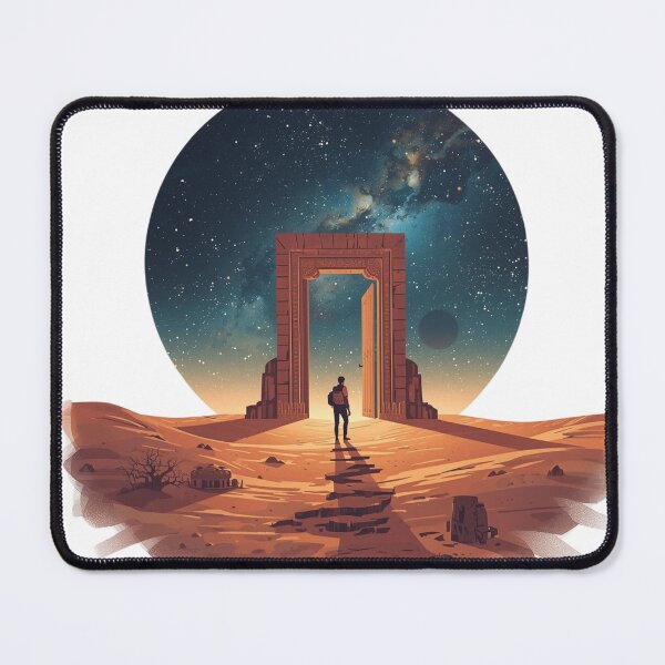 Item preview, The Traveler’s Portal – Surreal Doorway to the Cosmos designed and sold by catcurio.