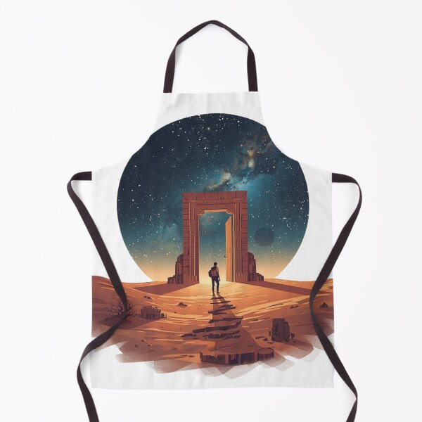 Item preview, The Traveler’s Portal – Surreal Doorway to the Cosmos designed and sold by catcurio.