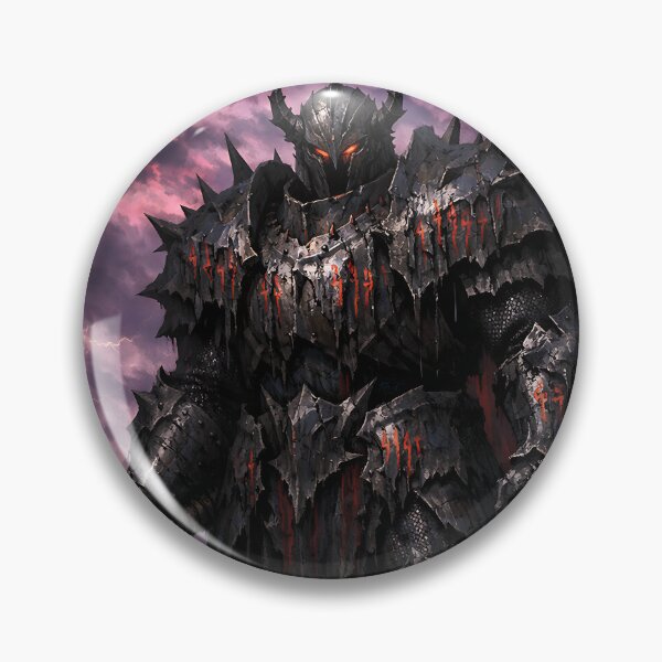 Item preview, Cursed Obsidian Juggernaut - Dark Fantasy Black Knight designed and sold by bapupa.