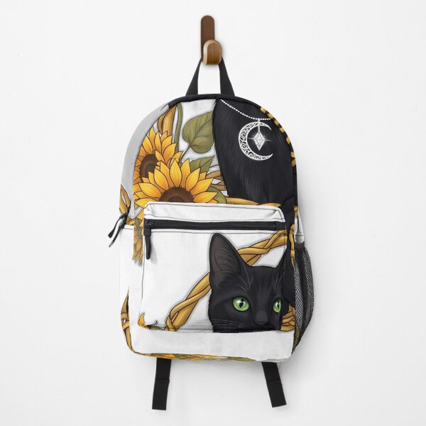 Item preview, Black Cat Sunflower Basket designed and sold by pumsquare.
