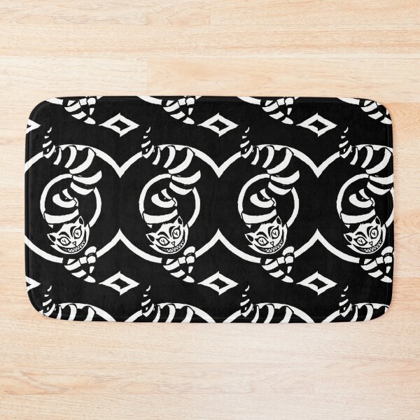 Item preview, Cheshire Cat black and white  designed and sold by Chad's Fresh Art.