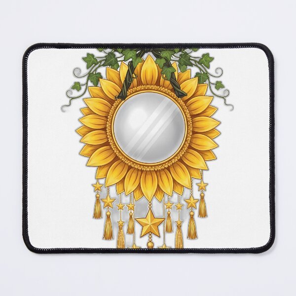 Item preview, Sunflower Star Tassel Mirror designed and sold by pumsquare.