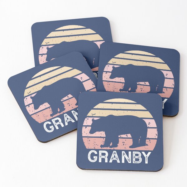 Item preview, Granby Colorado Retro Bear designed and sold by Esskay Designs.