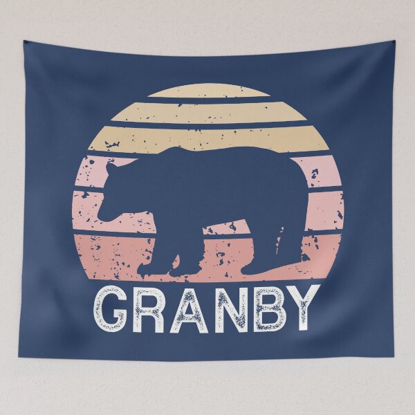 Item preview, Granby Colorado Retro Bear designed and sold by Esskay Designs.