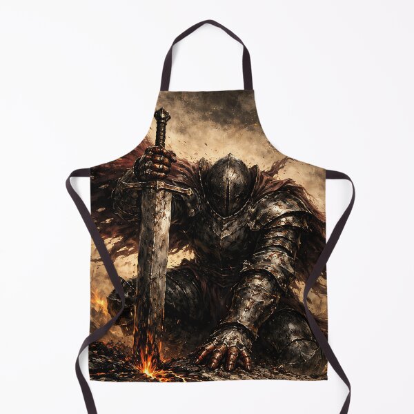 Item preview, The Bastion of the Abyss - Dark Fantasy Black Knight designed and sold by bapupa.