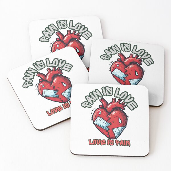 Item preview, Pain Is Love Love Is Pain designed and sold by SolSel ⭐⭐⭐⭐⭐.