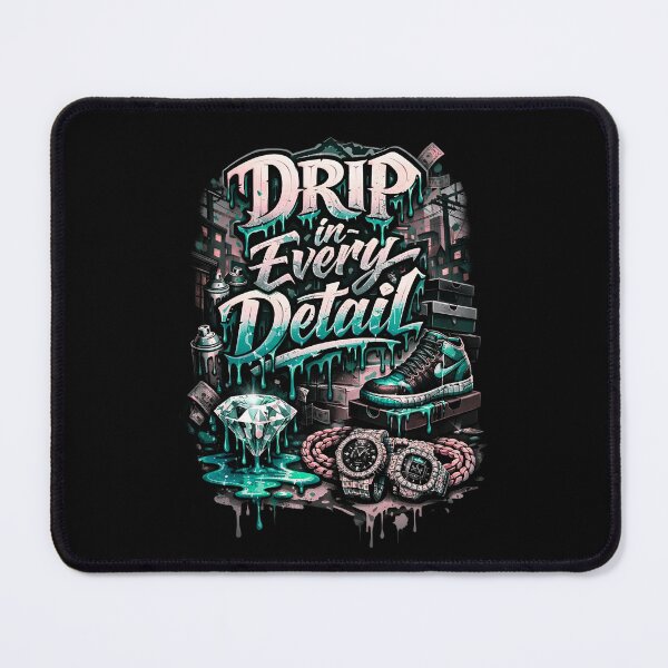 Item preview, Drip In Every Detail Streetwear Elegance A Stunning Fusion of Graffiti Art Urban Fashion and Urban Lifestyle designed and sold by Matt_Smith.