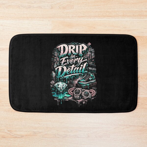 Item preview, Drip In Every Detail Streetwear Elegance A Stunning Fusion of Graffiti Art Urban Fashion and Urban Lifestyle designed and sold by Matt_Smith.