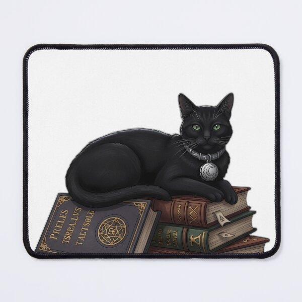 Item preview, Black Cat Silver Locket Books designed and sold by IllumeInk.