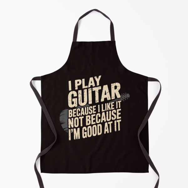Item preview, I Play Guitar Because I Like It Not Because I'm Good At It – Guitar Humor Musician Quote designed and sold by Redgiant87x.