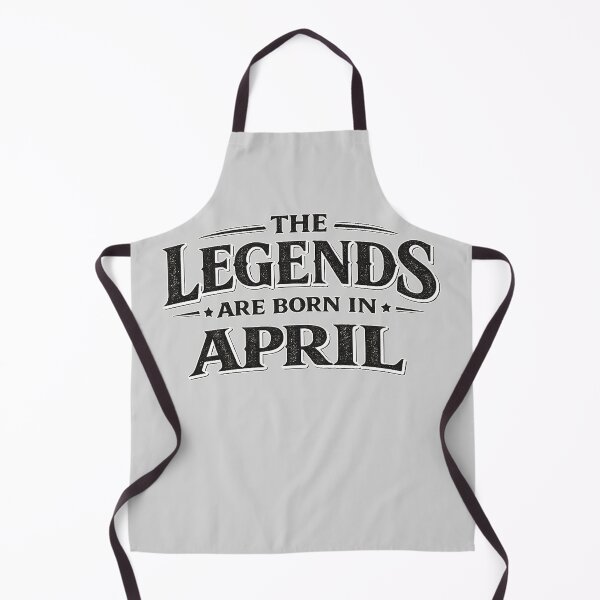 Artikelvorschau, Legenden werden im April geboren – Markantes Vintage-Typografie-Design – Geburtstagsgeschenk für April entworfen und verkauft von Szapeee.