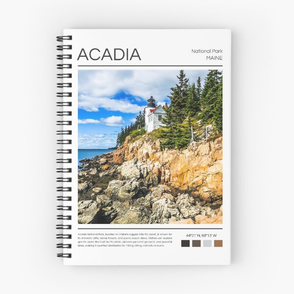 Artikelvorschau, Acadia-Nationalpark – Maine entworfen und verkauft von StudioRedKoala.
