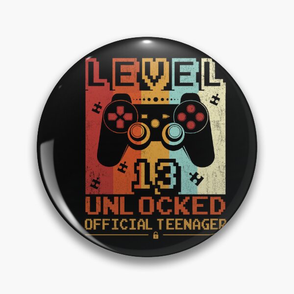 Item preview, 13rd Birthday Gift Boys Level 13 Unlocked Official Teenager designed and sold by FernaRoje.