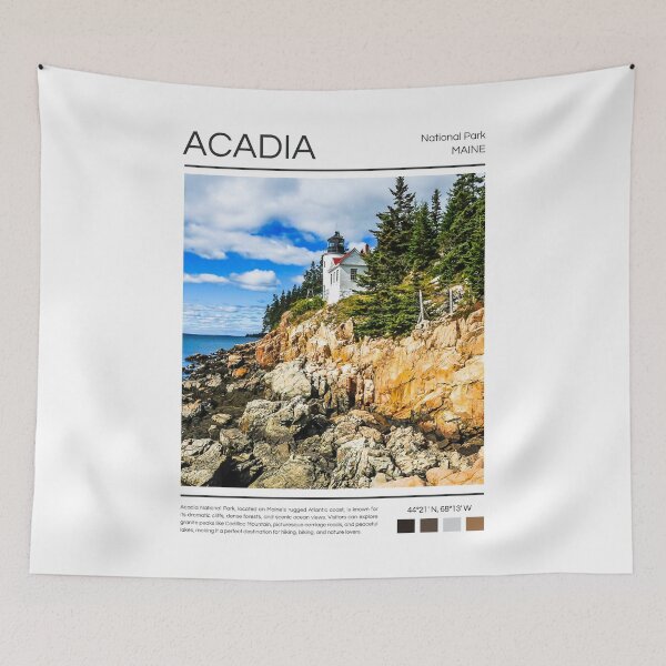 Item preview, Acadia National Park - Maine designed and sold by StudioRedKoala.