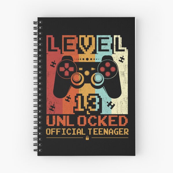 Item preview, 13rd Birthday Gift Boys Level 13 Unlocked Official Teenager designed and sold by FernaRoje.