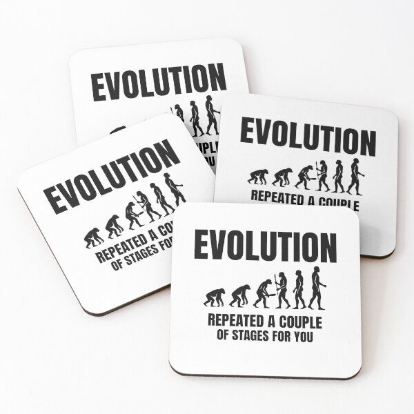 Item preview, Evolution Repeated A Couple Stages For You designed and sold by DeadpanPrints.