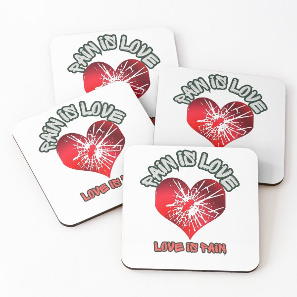 Item preview, Pain Is Love Love Is Pain designed and sold by SolSel ⭐⭐⭐⭐⭐.