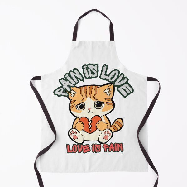 Item preview, Pain Is Love Love Is Pain Kitten designed and sold by SolSel ⭐⭐⭐⭐⭐.