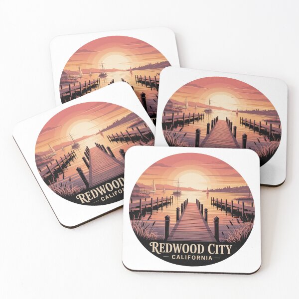 Item preview, Redwood City California: Pier Sunset designed and sold by CircinusStore.