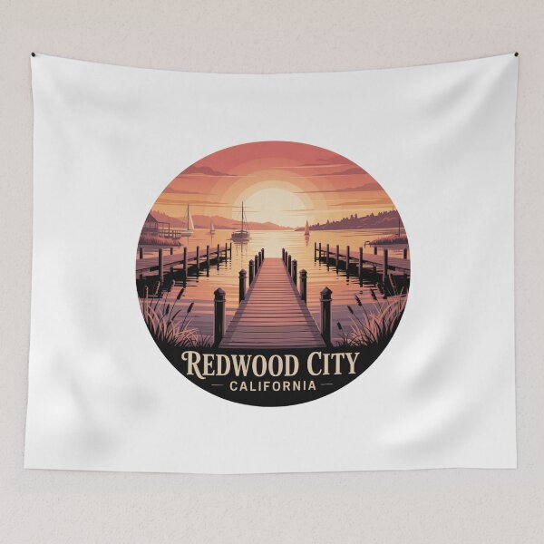 Item preview, Redwood City California: Pier Sunset designed and sold by CircinusStore.