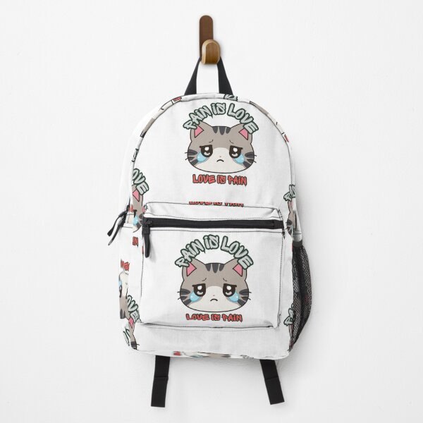 Item preview, Pain Is Love Love Is Pain Grey Kitten designed and sold by SolSel ⭐⭐⭐⭐⭐.
