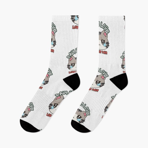Item preview, Pain Is Love Love Is Pain Grey Kitten designed and sold by SolSel ⭐⭐⭐⭐⭐.
