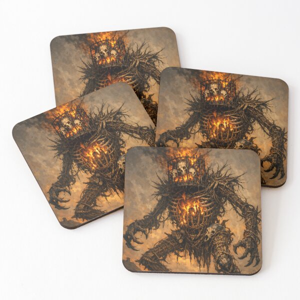 Item preview, The Wickerman’s Sentinel - Dark Fantasy Creature designed and sold by bapupa.