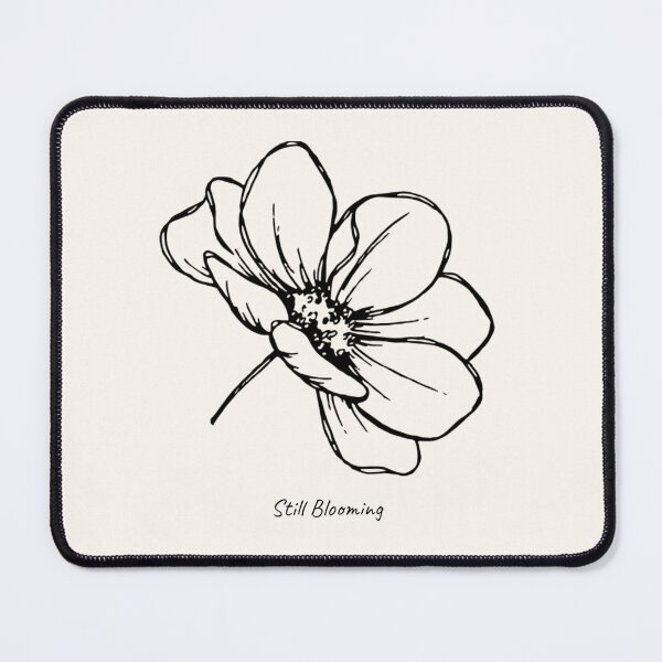 Item preview, Still Blooming Flower Minimalist Floral Design T-Shirt designed and sold by MartyVE.