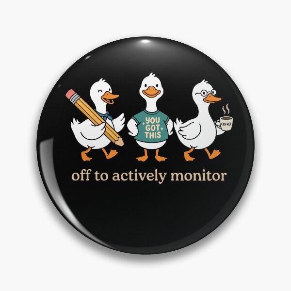 Item preview, Off To Actively Monitor Bow Tie Duck Teal Shirt Glasses Coffee Mug You Got This Teacher designed and sold by graphixpolash.
