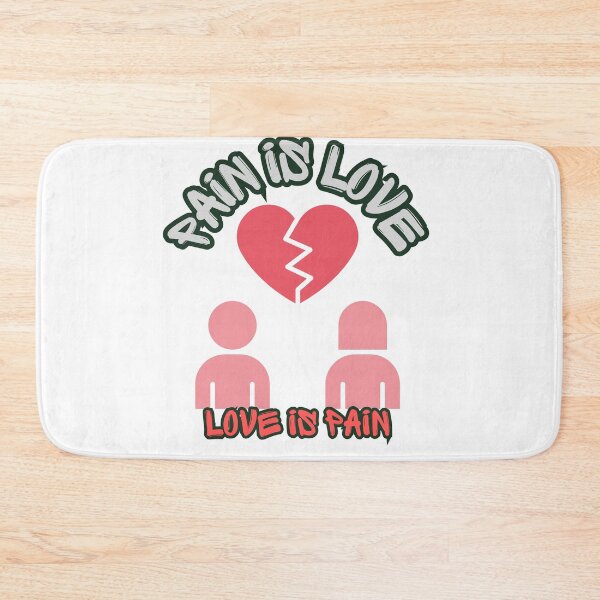 Item preview, Pain Is Love Love Is Pain | Broken Couple designed and sold by SolSel ⭐⭐⭐⭐⭐.