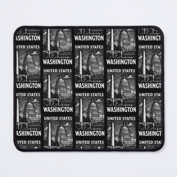 Item preview, Washington USA Linocut Style designed and sold by Thistle-TShop.