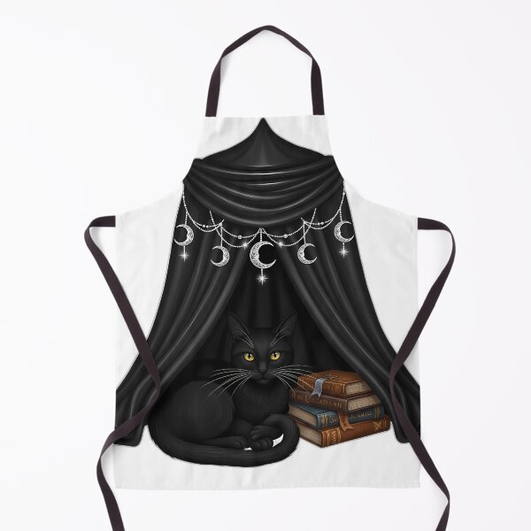 Item preview, Black Cat Velvet Canopy designed and sold by IllumeInk.