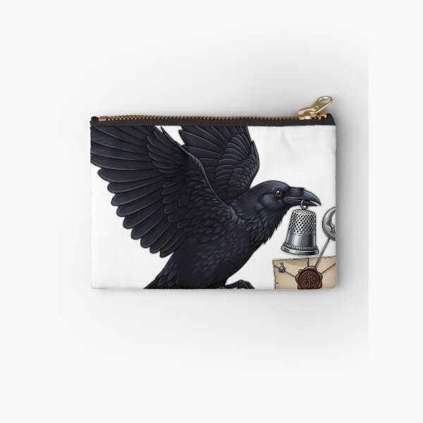 Item preview, Raven Silver Thimble Letter designed and sold by IllumeInk.