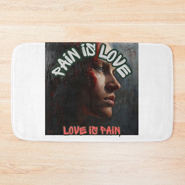 Item preview, Pain Is Love Love Is Pain | Beautiful Face designed and sold by SolSel ⭐⭐⭐⭐⭐.
