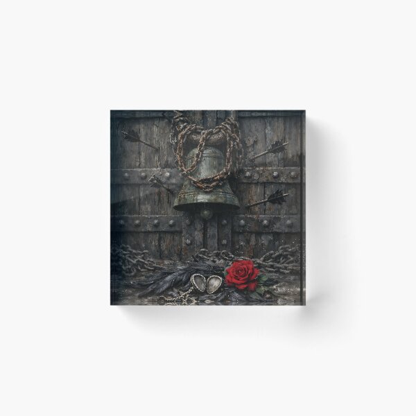 Item preview, Offering at the Iron Gate - Dark Fantasy Art designed and sold by bapupa.