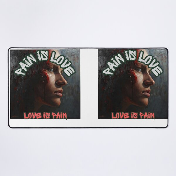 Item preview, Pain Is Love Love Is Pain | Beautiful Face designed and sold by SolSel ⭐⭐⭐⭐⭐.