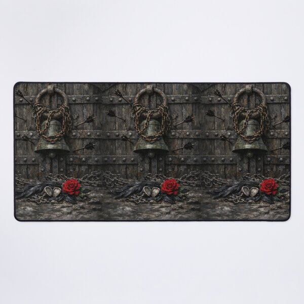 Item preview, Offering at the Iron Gate - Dark Fantasy Art designed and sold by bapupa.