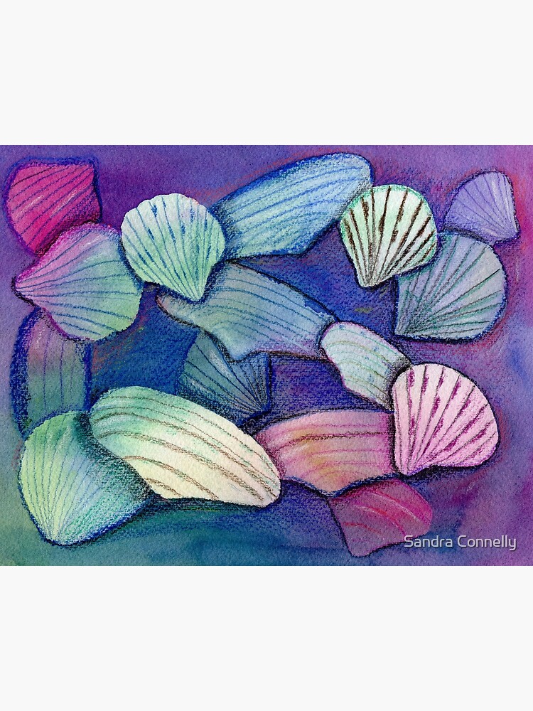 Sea Shells - Watercolor Art Print