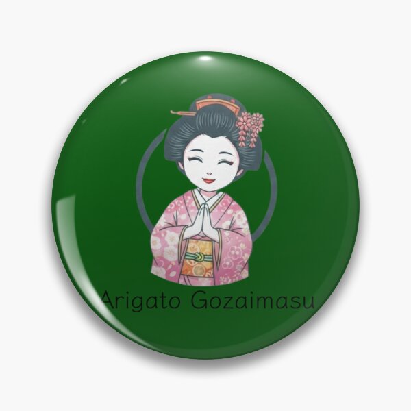 Item preview, Smiling Kimono Girl: Japanese Gratitude Art designed and sold by Kokeshidreams.