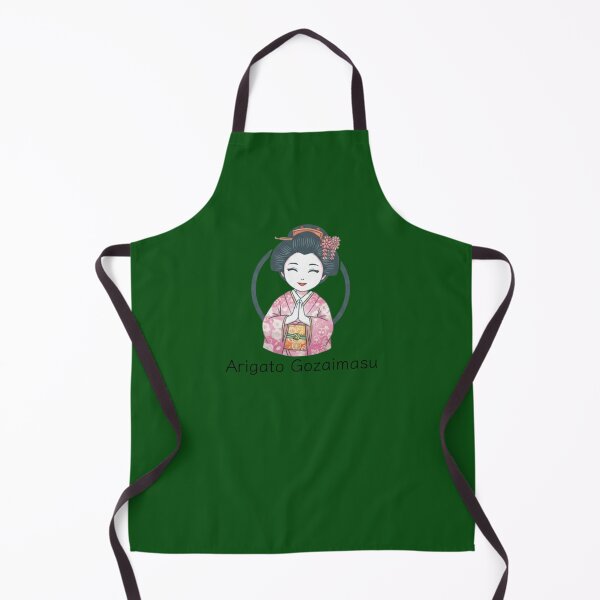 Item preview, Smiling Kimono Girl: Japanese Gratitude Art designed and sold by Kokeshidreams.